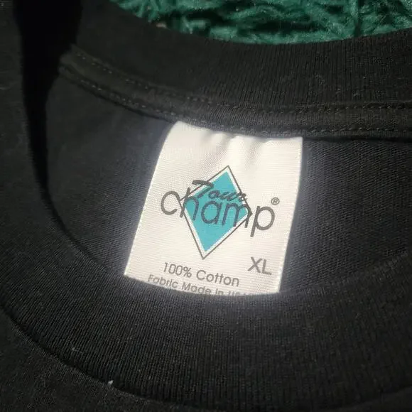 Vintage 2001 *NSYNC PopOdyssey Tour Tee Black XL Boy Band Shirt 23x31 - Picture 6 of 8